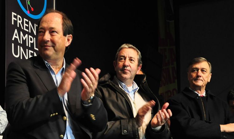 Ernesto Sanz y Julio Cobos Foto: NA