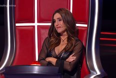 Soledad Pastorutti se emocionó con las palabras de un participante de La Voz Argentina.