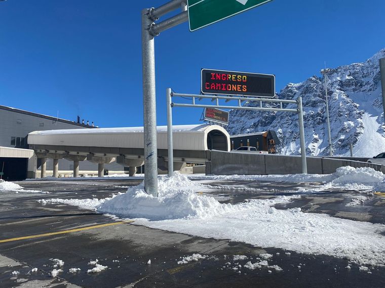 Este sábado reabre el Paso a Chile. Foto: Osvaldo Valle