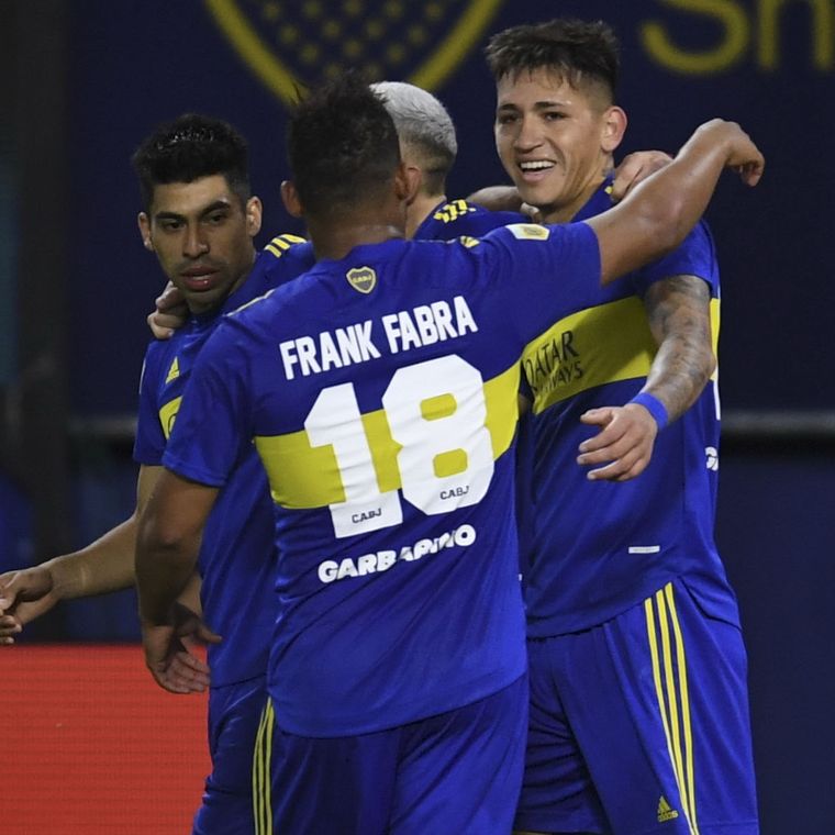 Boca continúa creciendo con Battaglia. Foto: Télam
