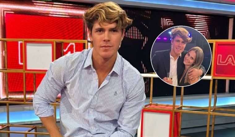 Marcos Ginocchio estuvo en LAM y habló de la relación con su ex, Julieta Illescas.