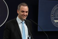 El vocero presidencial, Manuel Adorni, publicó un irónico mensaje contra el paro de transporte que afecta al AMBA este miércoles. Foto: Casa Rosada