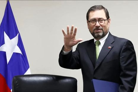 Chile proteta a través de su ministro de Exteriores, Francisco Pérez Mackenna. Foto Efe