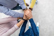 El team building es un ritual. Foto: Shutterstock