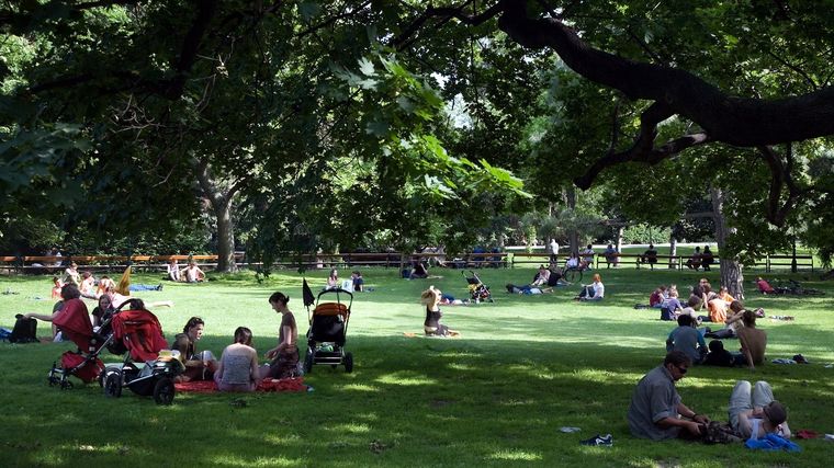 Viene tiene muchos parques. Foto: Wikimedia.