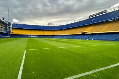 MDZol | Así está el campo de juego de la Bombonera