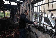 Varias viviendas fueron incendiados en presuntos ataques de colonos judíos.