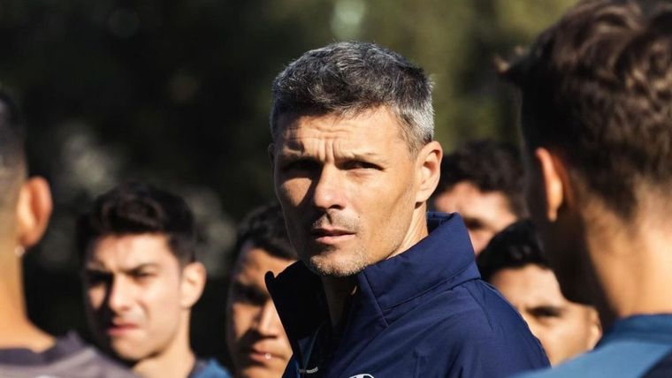 Ortiz reconoció que tuvo un cruce de palabras con Messi Foto: Instagram @tanoortiz19