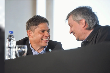 El PJ Bonaerense de Máximo Kirchner respaldó al gobernador Axel Kicillof luego de las críticas del presidente Javier Milei contra su gestión. Foto: NA