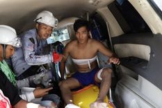 La represión no cesa en Myanmar a un mes del golpe de Estado. Foto: EPA