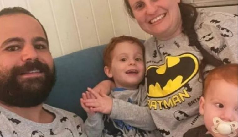 La familia fue secuestrada aquel fatídico 7 de octubre. Foto: NA