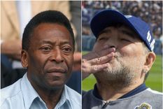 La pelea por si fue mejor jugador Maradona o Pelé lleva décadas. Foto: Shutterstock