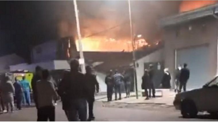 Se trata de un supermercado ubicado en la localidad bonaerense de Joaquín Gorina Foto: Noticias Argentinas