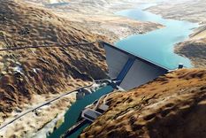 El proyecto Portezuelo del Viento. Foto: Gobierno de Mendoza