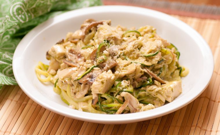 Pasta Alfredo con pollo Una receta simple y deliciosa para sorprender a tu pareja en San Valentín Foto: Shutterstock