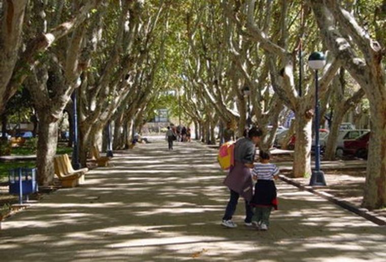 La plaza comunal será arreglada a nuevo.