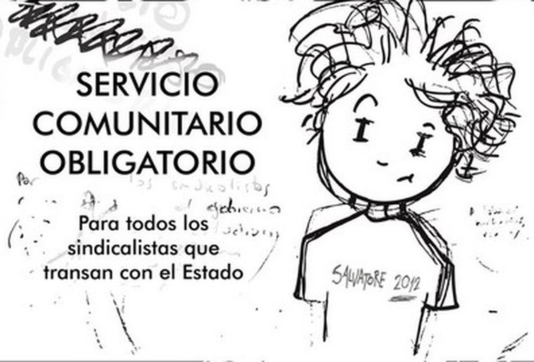 La contrapartida del Servicio cívico, social y militar.