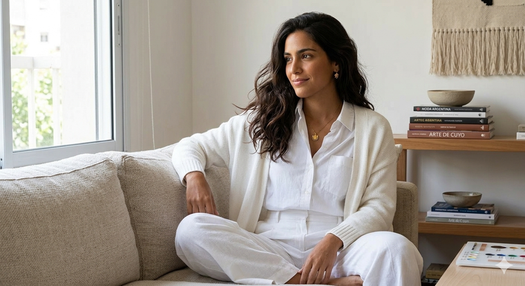 Colorimetría, la ropa que ilumina el rostro. Fuente: IA Gemini. Colorimetría, la ropa que ilumina el rostro. Fuente: IA Gemini.