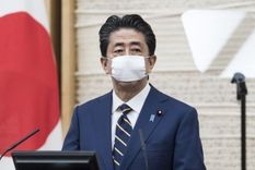 Shinzo Abe.