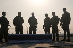 El Instituto Forense Abu Kabir de Tel Aviv determinó que el cadáver devuelto este domingo por Hamás en Gaza pertenece al soldado Hadar Goldin (Foto: EFE).