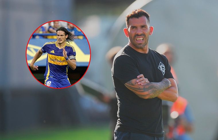 Tévez le dio un consejo a Cavani y habló de su sequía. Foto: Archivo Mdz