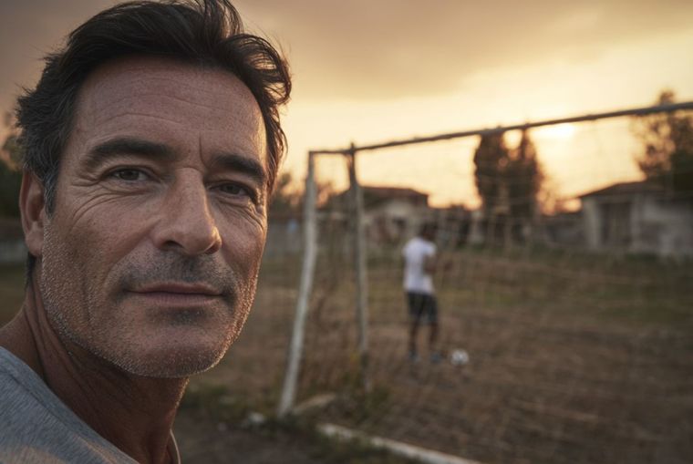 Algunos padres viven sus amores a quemarropa, sin necesidad de decir te amo. Imagen Midjourney IA