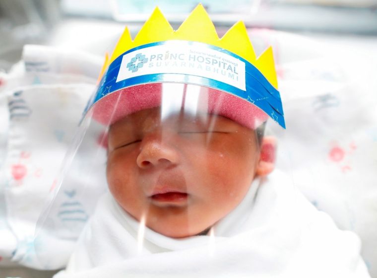 El bebé de solo 12 días dio positivo al hisopado a las 48 horas de haber nacido