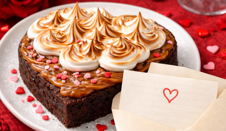 Brownie de San Valentín receta dulce para enamorar