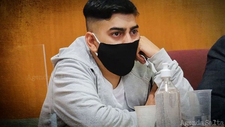 Lautaro Teruel podría recibir una pena de 17 años de prisión. Foto: Agenda Salta