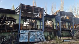 Así quedaron las instalaciones del exboliche Nonquén tras el incendio.&nbsp;