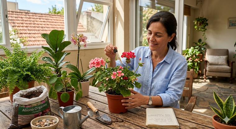 Cómo cuidar a las plantas. Fuente: IA Gemini.