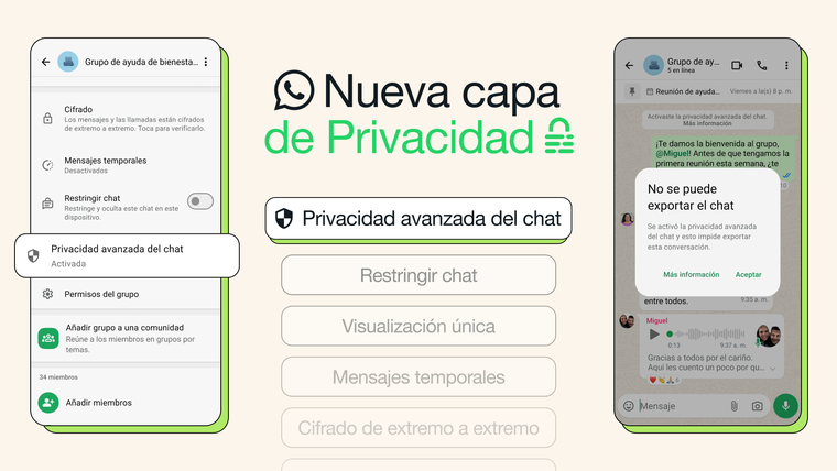 El cifrado de los mensajes en WhatsApp aumenta la seguridad de tus dispositivos El cifrado de los mensajes en WhatsApp aumenta la seguridad de tus dispositivos