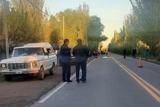El fatal hecho tuvo lugar frente a la escuela primaria Domingo Hermidia de San Rafael Foto: Ministerio de Seguridad El fatal hecho tuvo lugar frente a la escuela primaria Domingo Hermidia de San Rafael Foto: Ministerio de Seguridad