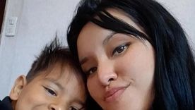 Thiago con su mamá, Daira. Thiago con su mamá, Daira.