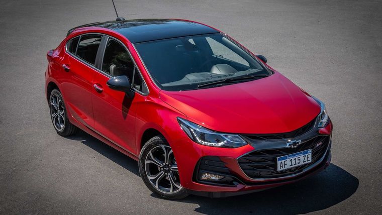 Chevrolet Cruze Es uno de los autos más exitosos de la Argentina.
