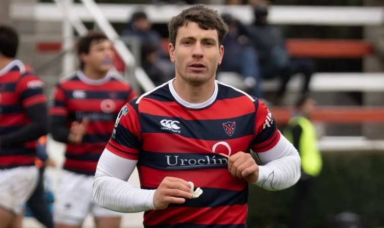 Gonzalo Bertranou, figura de Los Tordos en la Copa de Oro Top 8 Cuyano de rugby.&nbsp;