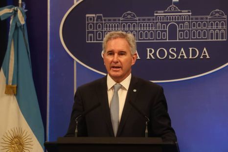 Pablo Quirno en conferencia de prensa