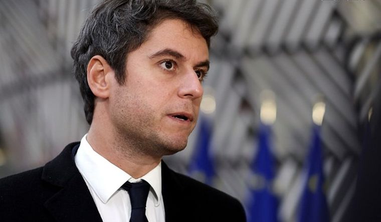 Gabriel Attal es ahora ministro de Francia, con solo 34 años. Foto: Efe.