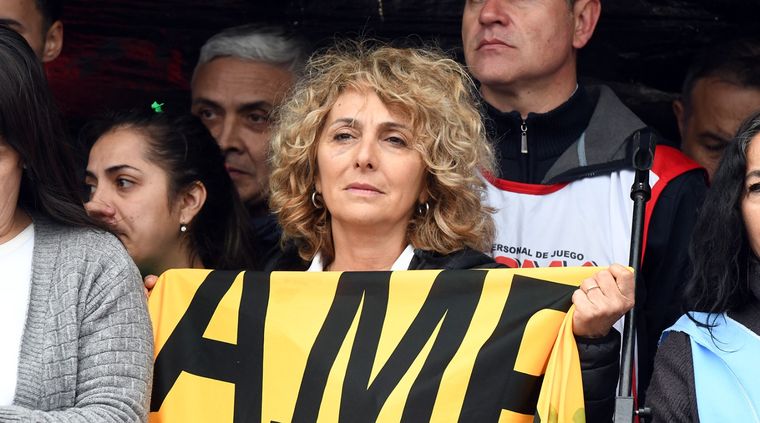 Claudia Iturbe, secretaria general de Ampros Foto: ALF PONCE MERCADO / MDZ