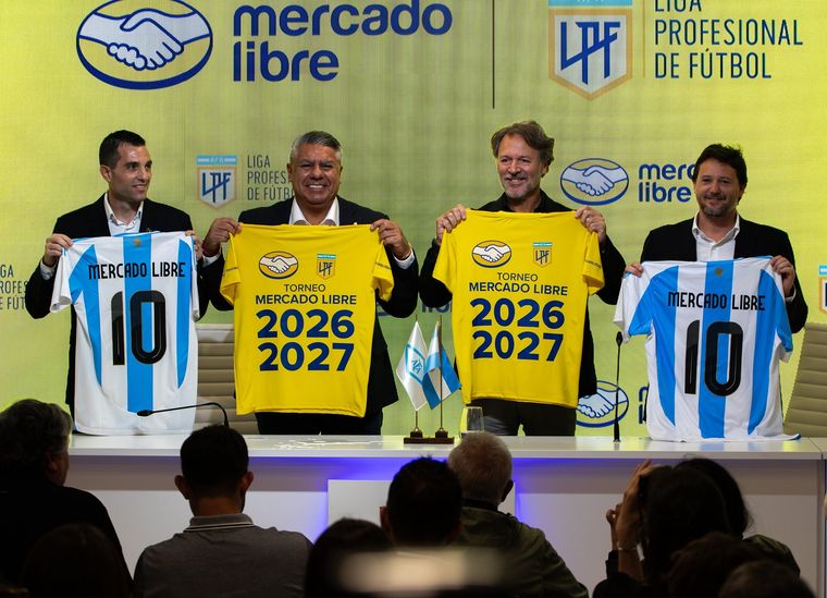 Mercado Libre será el nuevo sponsor principal de la Liga Profesional en 2026 y 2027. Mercado Libre será el nuevo sponsor principal de la Liga Profesional en 2026 y 2027.