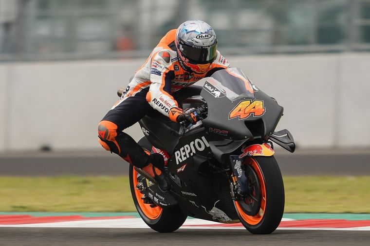 Pol Espargaró, el más veloz en los test. Foto: Prensa Moto Gp