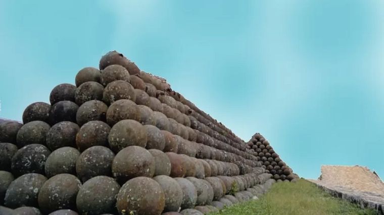 Sir Walter tenía una duda sobre sus balas de cañón. Foto: GETTY IMAGES