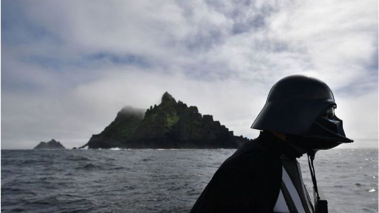 La isla sirvió como telón de fondo para el primer festival de Star Wars en 2018. Foto: GETTY IMAGES
