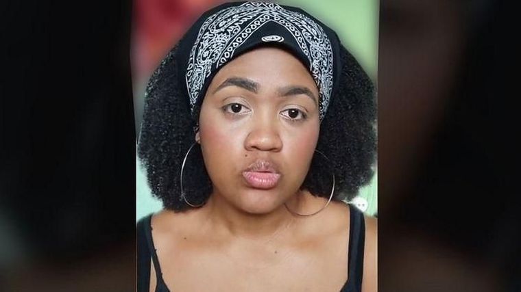 Evelyn Orozimbo repudió que la imagen de su hija se convirtiera en un meme. Foto: Redes Sociales