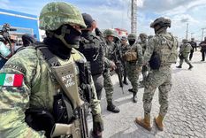 El Ejército mexicano también participó de la búsqueda de los secuestrados Foto: EFE