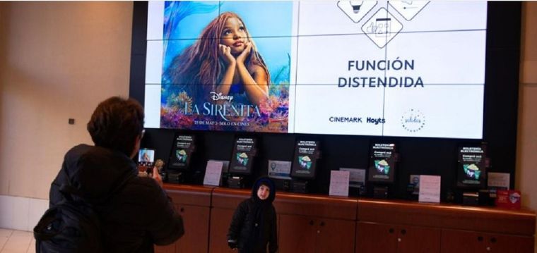 Funciones distendidas que contemplan las necesidades en función de la neurodivergencia. Foto: Hoyts