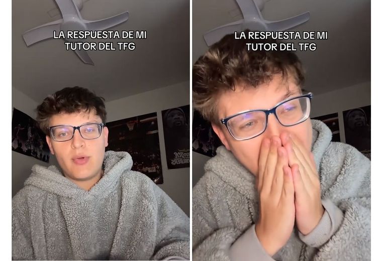 El joven se hizo viral tras protagonizar un momento incómodo con su tutor. Foto: Archivo