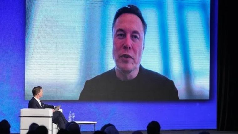 Elon Musk habló de la Argentina y de Milei Foto: NA