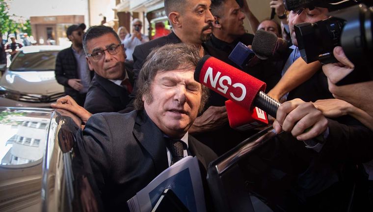 El espacio de Javier Milei presentó pocas boletas Foto: NA