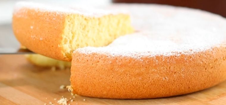 Bizcocho casero. Bizcocho casero. Foto: cucinare.tv